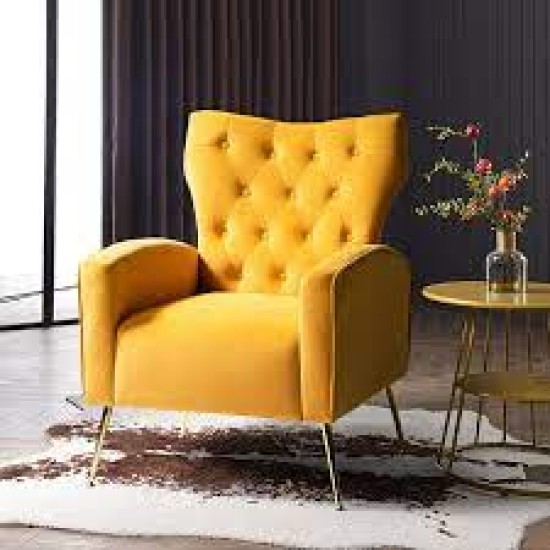Yellow Modern Armchair